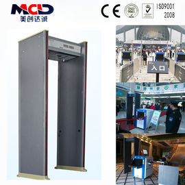 Multi caminhada da zona através da porta MCD - quadro de porta do detector de metais de 300 varredores para o governo