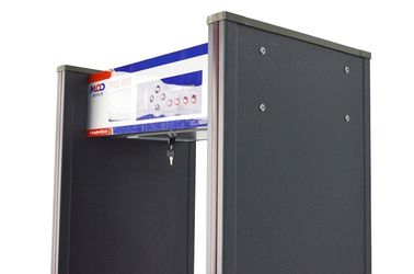 Caminhada alta da zona da sensibilidade 6 através do varredor com detecção da cara